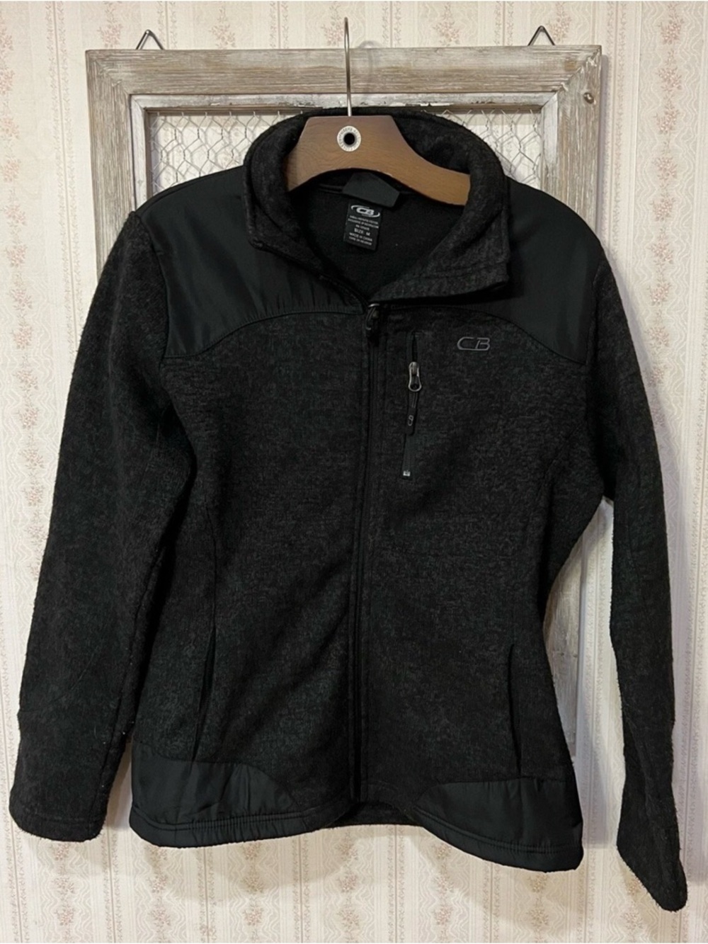 Women’s Black Full-Zip Jacket